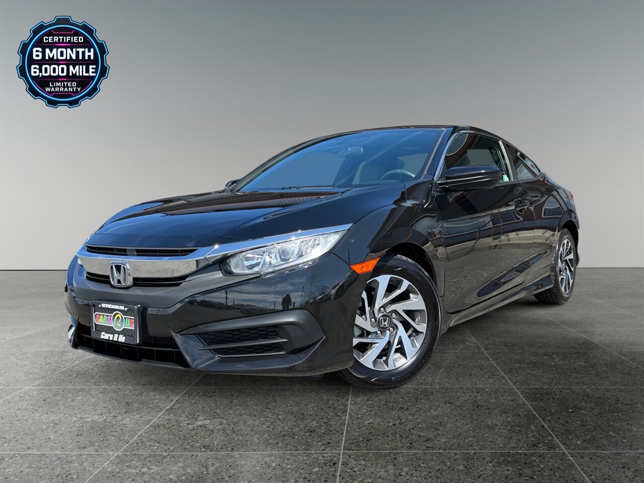 2018 Honda Civic LX-P in Black