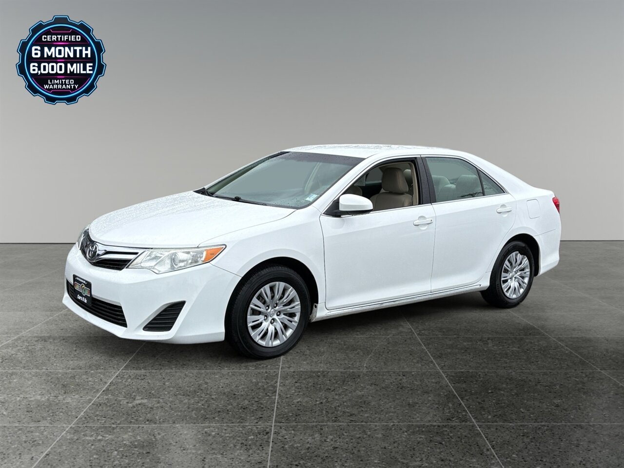 2013 Toyota Camry LE in White