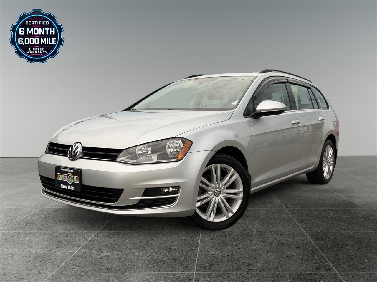2015 Volkswagen Golf Sportwagen TDI SE in Silver
